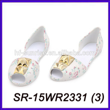 Summer beach pvc jelly chaussures chaussures melissa pvc shoe